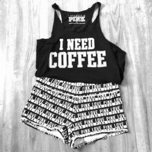 VS Pink Short PJ set